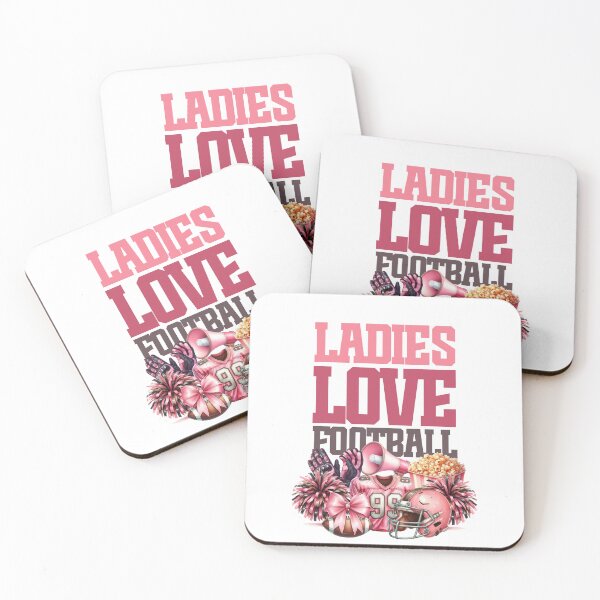 Item preview, LADIES LOVE FOOTBALL designed and sold by alegnacreates.