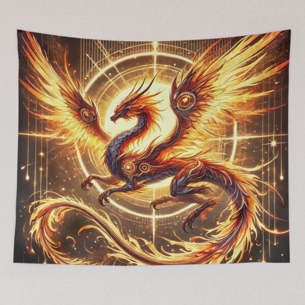 Item preview, Solar Phoenix Dragon designed and sold by aunins7.