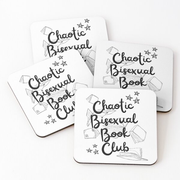 Item preview, Chaotic Bisexual Book Club (black and white) designed and sold by alocadastark.