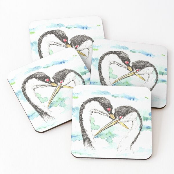 Item preview, Grebes designed and sold by Imaginepalette.