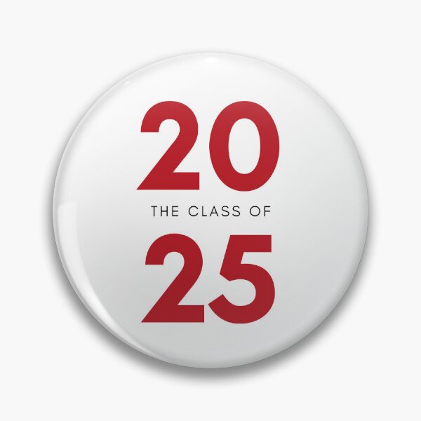 Item preview, Class Of 2025. Simple Typography 2025 Design for Class Of/ Senior/ Graduation. Red designed and sold by That Cheeky Tee.
