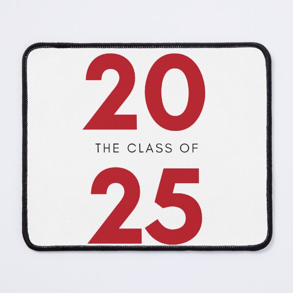 Item preview, Class Of 2025. Simple Typography 2025 Design for Class Of/ Senior/ Graduation. Red designed and sold by That Cheeky Tee.