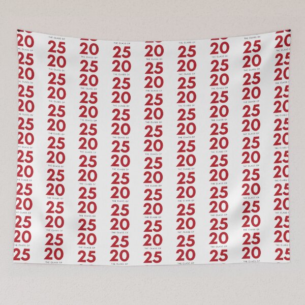 Item preview, Class Of 2025. Simple Typography 2025 Design for Class Of/ Senior/ Graduation. Red designed and sold by That Cheeky Tee.