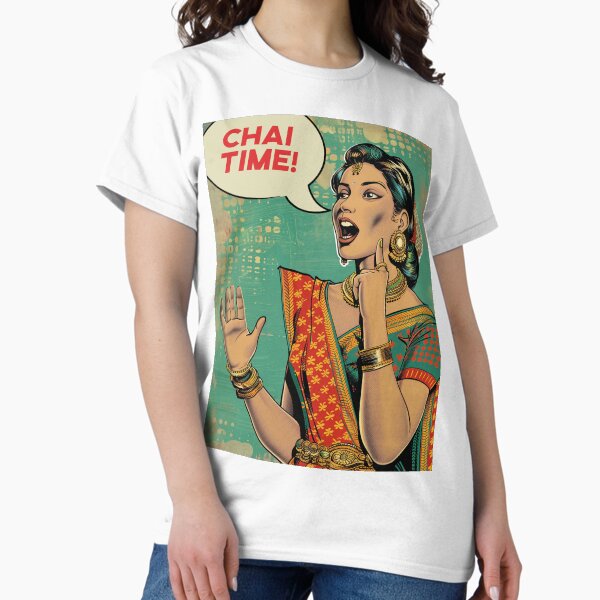 Item preview, Indian Desi Chai Poster designed and sold by VermontGraphics.