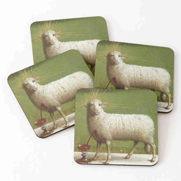 Item preview, The Adoration of The Mystic Lamb designed and sold by elinaarbidane.