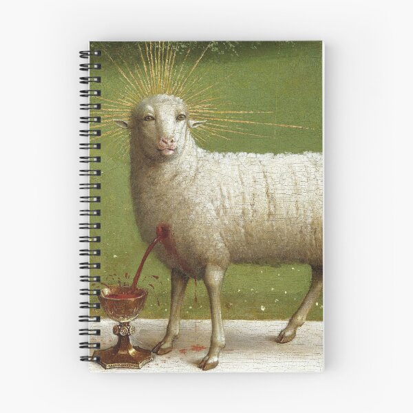 Item preview, The Adoration of The Mystic Lamb designed and sold by elinaarbidane.