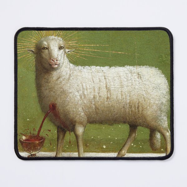 Item preview, The Adoration of The Mystic Lamb designed and sold by elinaarbidane.