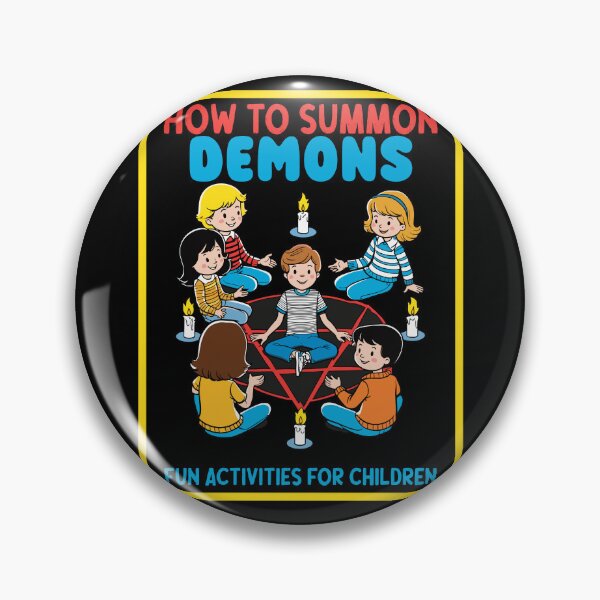 Item preview, Retro Cartoon Vintage Design How To Summon Demons designed and sold by LuminOrb.