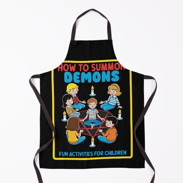 Item preview, Retro Cartoon Vintage Design How To Summon Demons designed and sold by LuminOrb.