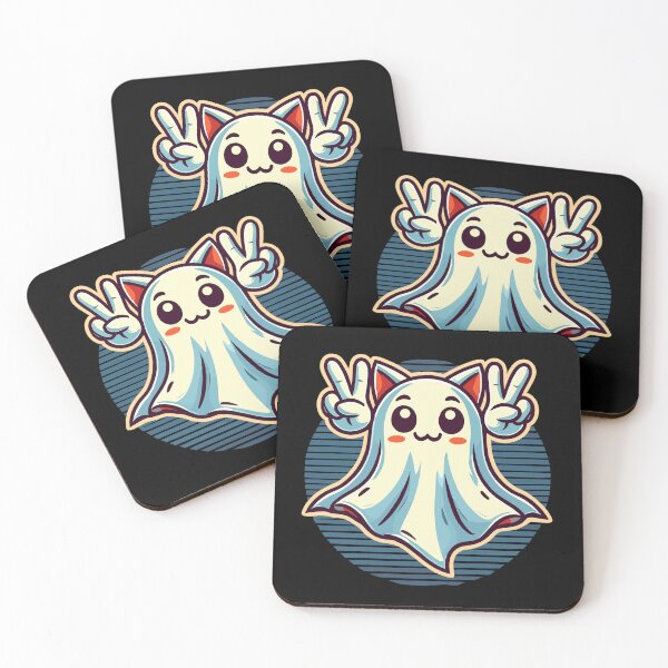 Item preview, Cat Ears Ghost Kemonomimi Girl Halloween designed and sold by LuminOrb.