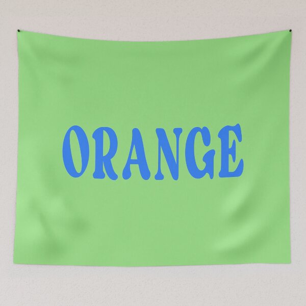 Item preview, Orange (or maybe Blue) Color Word designed and sold by Jeallan Designs.