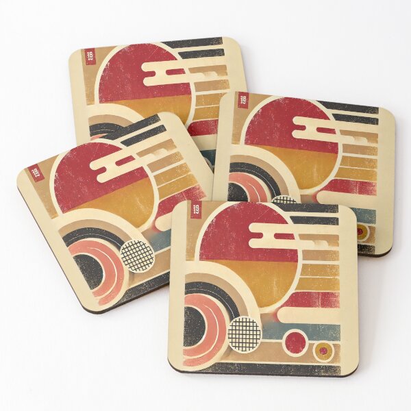 Item preview, Showa Retro Japanese Abstract – Vintage Minimalist Art designed and sold by SakuraJapanArt.