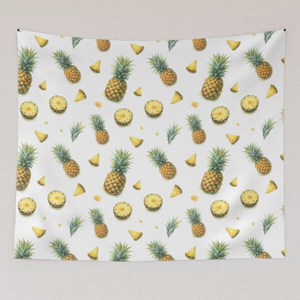 Item preview, Pineapple seamless pattern 01 designed and sold by Tuaklom.