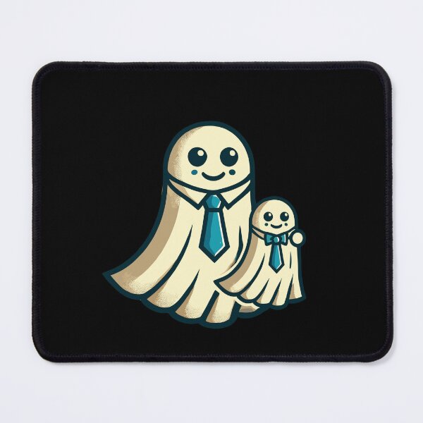 Item preview, Dad Ghost Father With Child Funny Halloween designed and sold by LuminOrb.