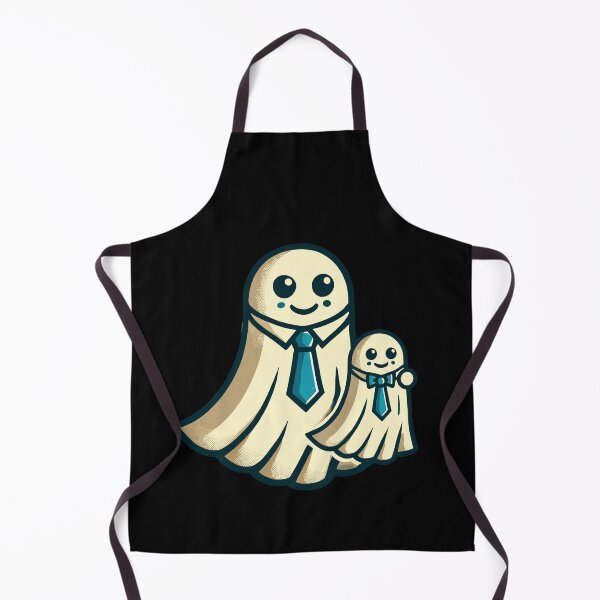 Item preview, Dad Ghost Father With Child Funny Halloween designed and sold by LuminOrb.