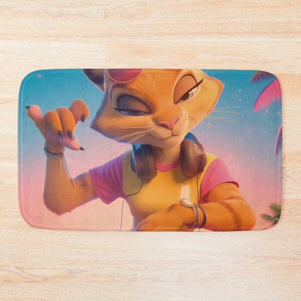 Item preview, cool tiger as DJ designed and sold by Mauswohn.