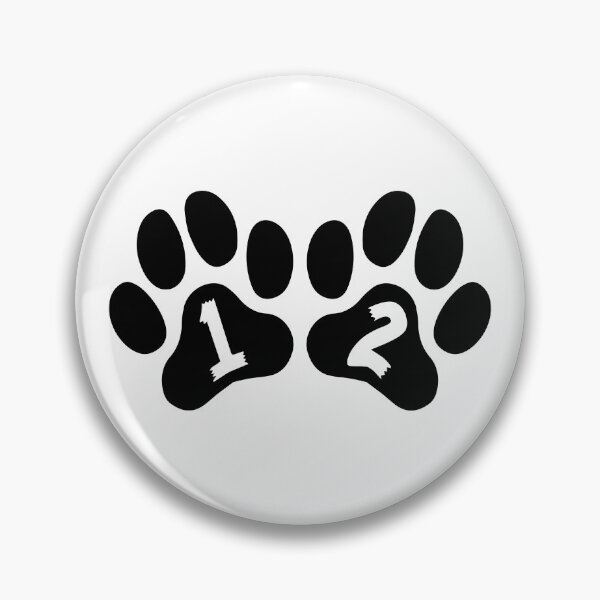 Item preview, Cat Paw Number 12 designed and sold by NumbersFort.