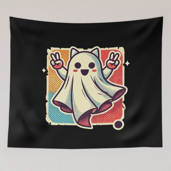 Item preview, Cat Ears Ghost Kemonomimi Girl Halloween designed and sold by LuminOrb.