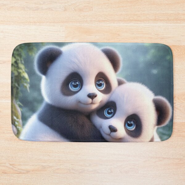 Item preview, Cuddling Pandas 1 designed and sold by PANDALOVEART.