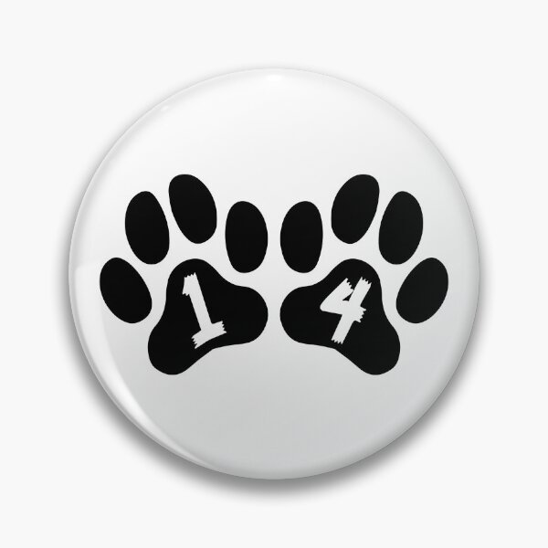 Item preview, Cat Paw Number 14 designed and sold by NumbersFort.