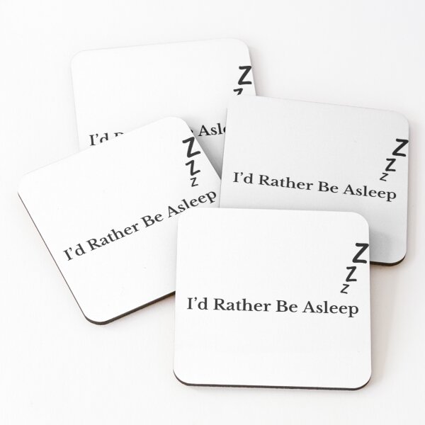 Item preview, I'd Rather Be Asleep designed and sold by ForbidenHoodies.
