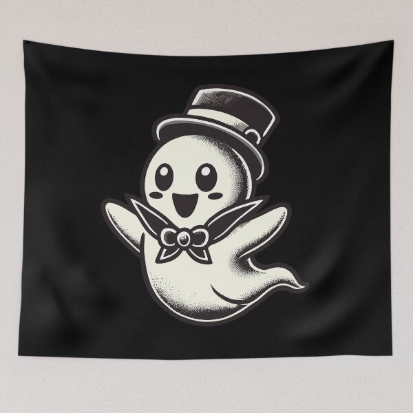 Item preview, Funny Magician Ghost Cute Halloween designed and sold by LuminOrb.