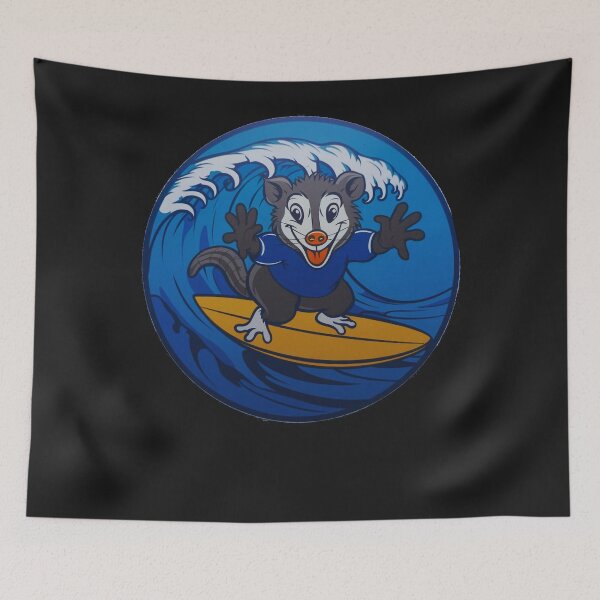 Item preview, Funny animals surfing the waves  designed and sold by AnimalsDH305.