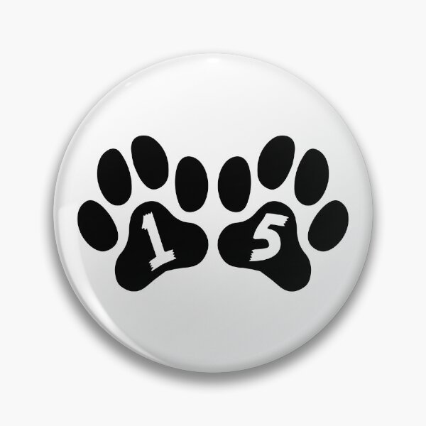 Item preview, Cat Paw Number 15 designed and sold by NumbersFort.