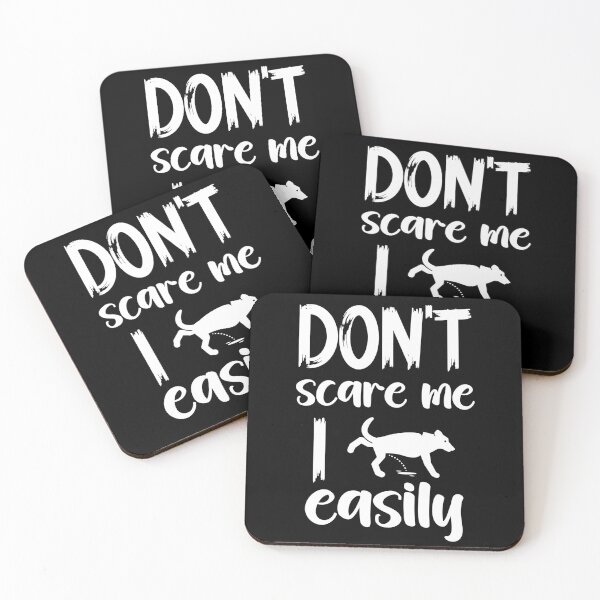 Item preview, Don't Scare Me I Pee Easily Funny Quote Sarcastic Humor Halloween designed and sold by Quirky Shirts.