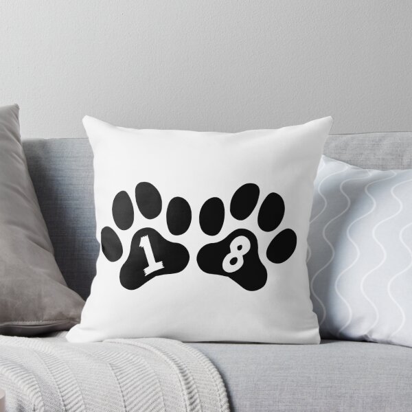 Item preview, Cat Paw Number 18 designed and sold by NumbersFort.
