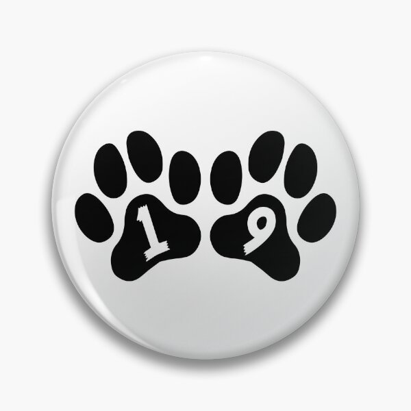 Item preview, Cat Paw Number 19 designed and sold by NumbersFort.