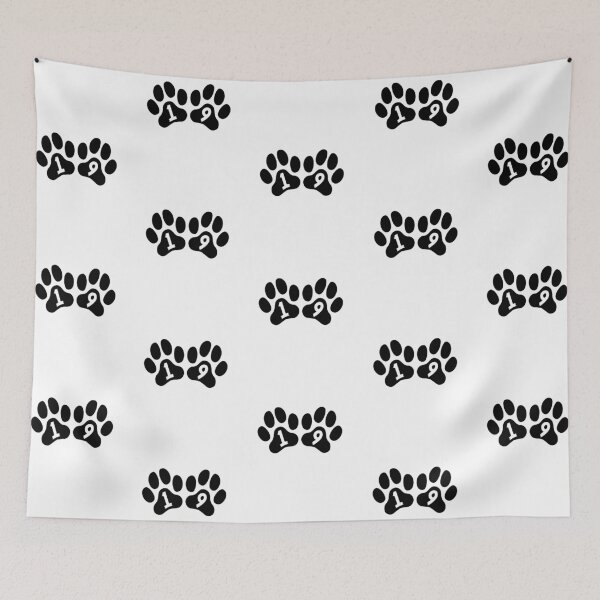 Item preview, Cat Paw Number 19 designed and sold by NumbersFort.