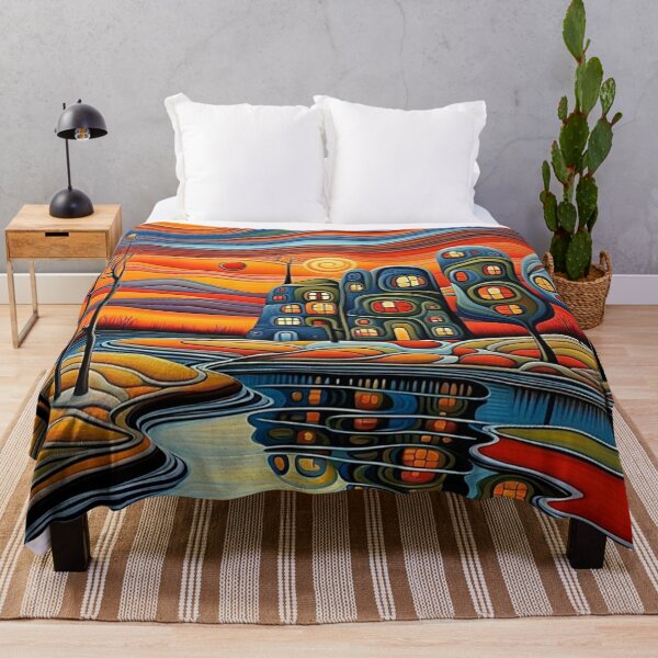 Item preview, Día de invierno al atardecer 9 designed and sold by George Hutton Hunter.