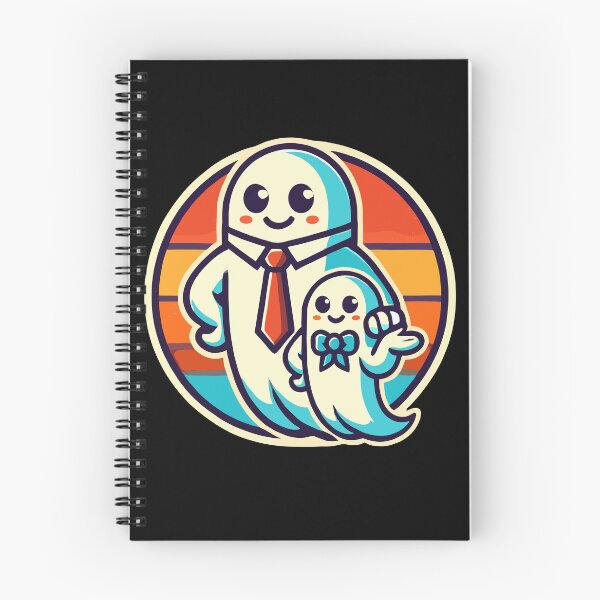 Item preview, Dad Ghost Father With Child Funny Halloween designed and sold by LuminOrb.