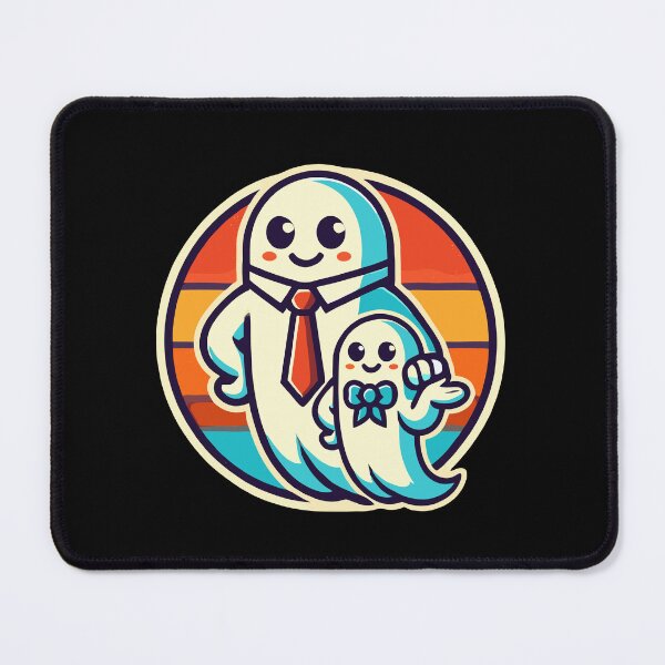 Item preview, Dad Ghost Father With Child Funny Halloween designed and sold by LuminOrb.