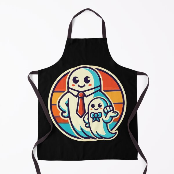 Item preview, Dad Ghost Father With Child Funny Halloween designed and sold by LuminOrb.