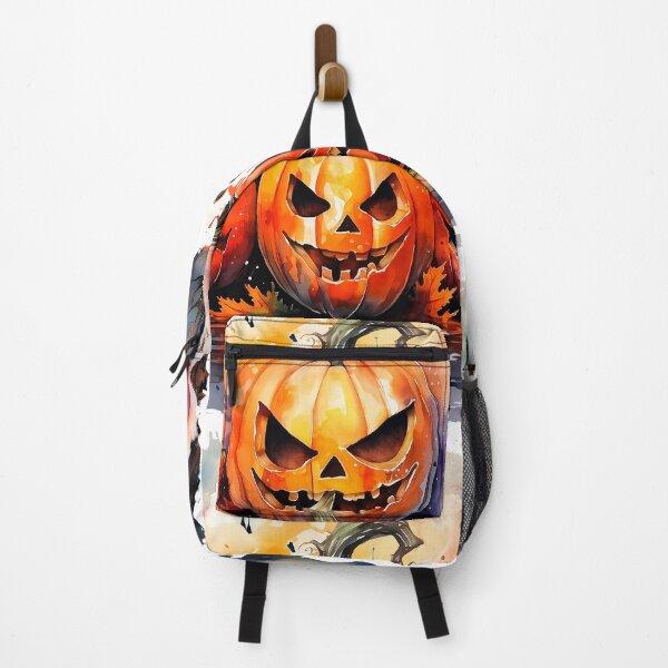 Item preview, Watercolor Spooky Pumpkins, Halloween designed and sold by ArtPixelHaven.