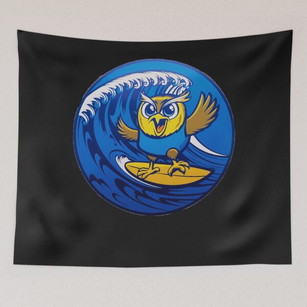 Item preview, Funny animals surfing the waves  designed and sold by AnimalsDH305.