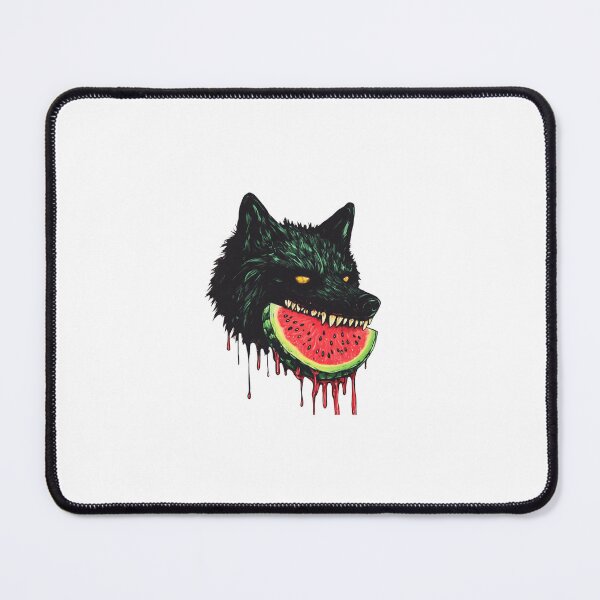 Item preview, Watermelon Wolf designed and sold by FunnyThings1.