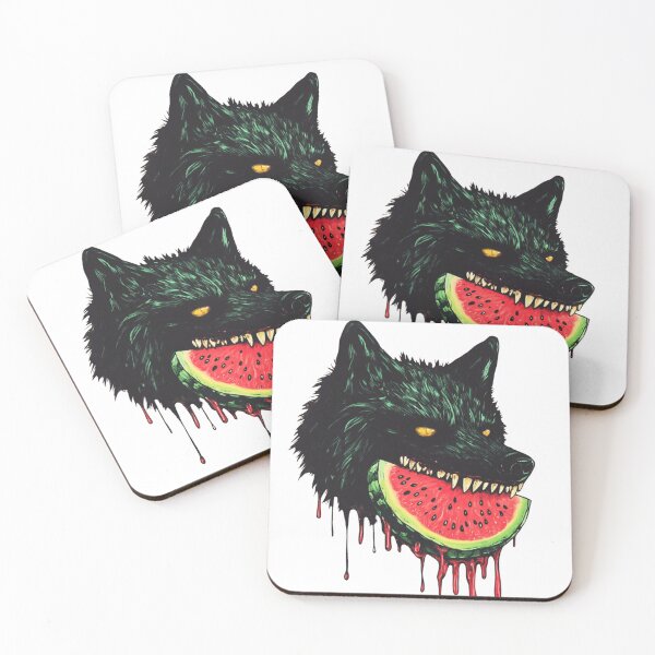 Item preview, Watermelon Wolf designed and sold by FunnyThings1.