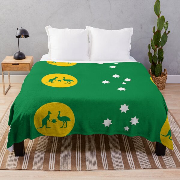 Item preview, Australia Sun-Crest Flag edition with Southern Cross  designed and sold by Kangaroo Sun.