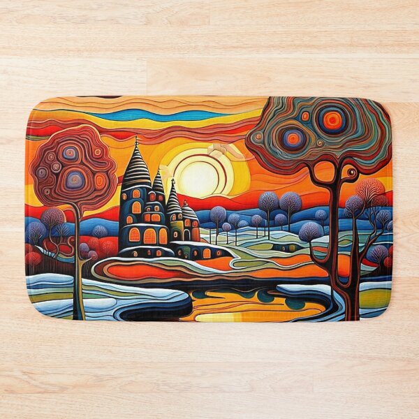 Item preview, Winter day at sunset 14 designed and sold by George Hutton Hunter.