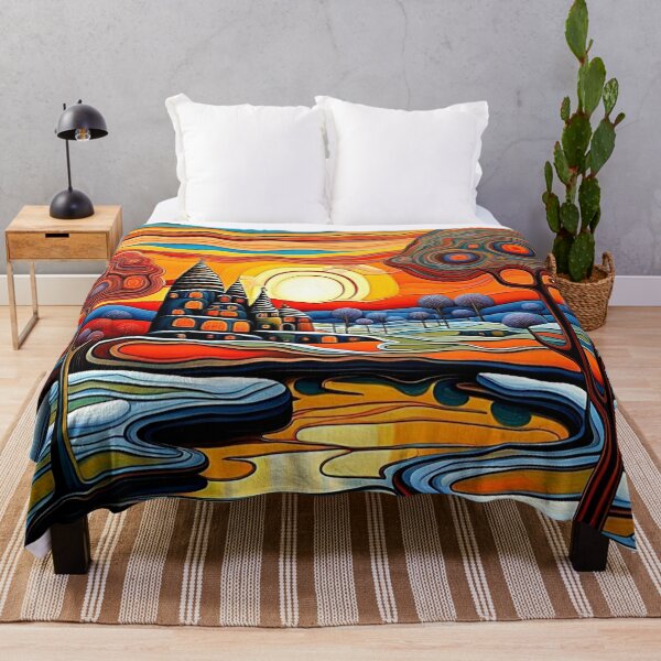 Item preview, Día de invierno al atardecer 14 designed and sold by George Hutton Hunter.