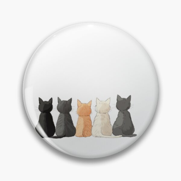 Item preview, Back view of cartoon cats sitting in a designed and sold by Tee Studio.