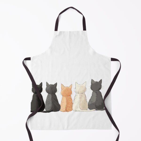 Item preview, Back view of cartoon cats sitting in a designed and sold by Tee Studio.