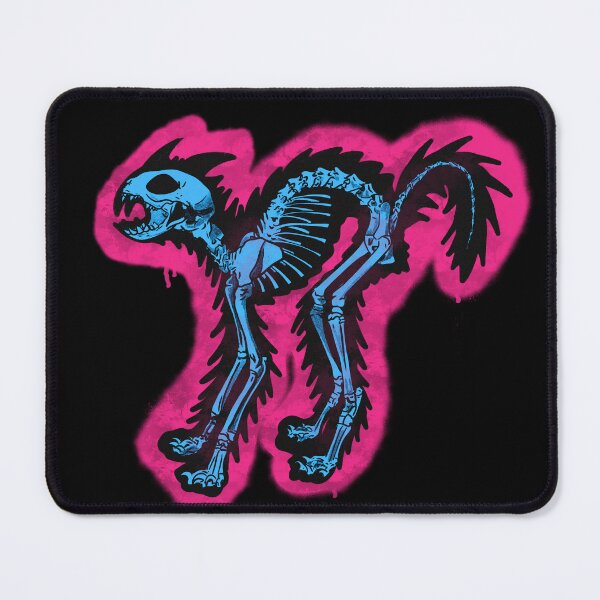Item preview, Hellcat rojo y azul designed and sold by ScribblinDiamonds.