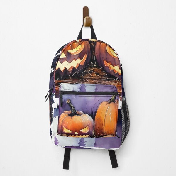 Item preview, Watercolor Spooky Pumpkins, Halloween designed and sold by ArtPixelHaven.