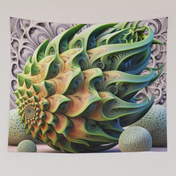 Item preview, Andromeda fractal fruit designed and sold by JUVILLGO.