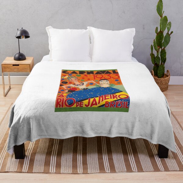 Item preview, Afiche vintage del carnaval de Río designed and sold by IanBakerToons.