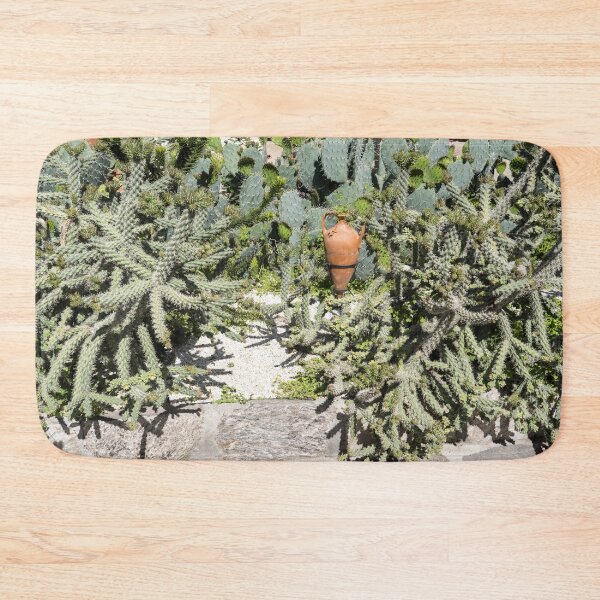 Item preview, Exuberant Desert Cactus Garden with a Terracotta Amphora Accent designed and sold by Georgia Mizuleva.